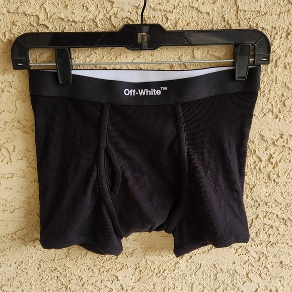 Off White single pair boxer briefs - Picture 2 of 10